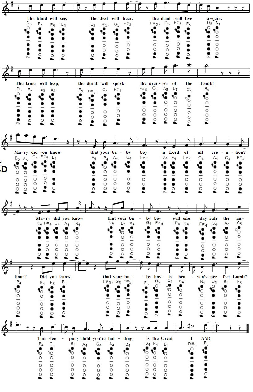guitar chords to mary did you know