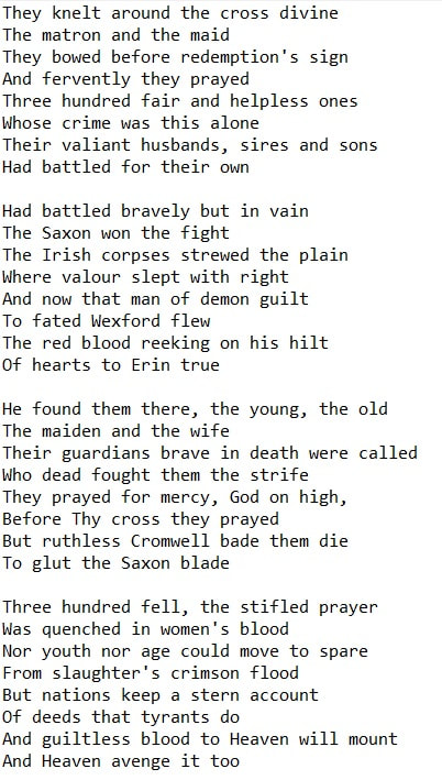 When We Were Under The King Lyrics And Chords - Irish folk songs